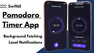 SwiftUI 3.0 - Pomodoro Focus Timer App - Complex UI - MVVM - Xcode 13 - SwiftUI Tutorials screenshot 1