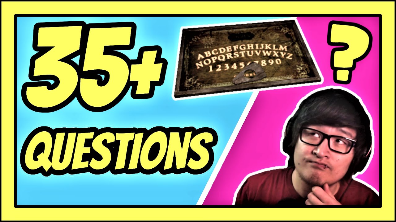 Phasmophobia Every Ouija Board Question You Can Ask