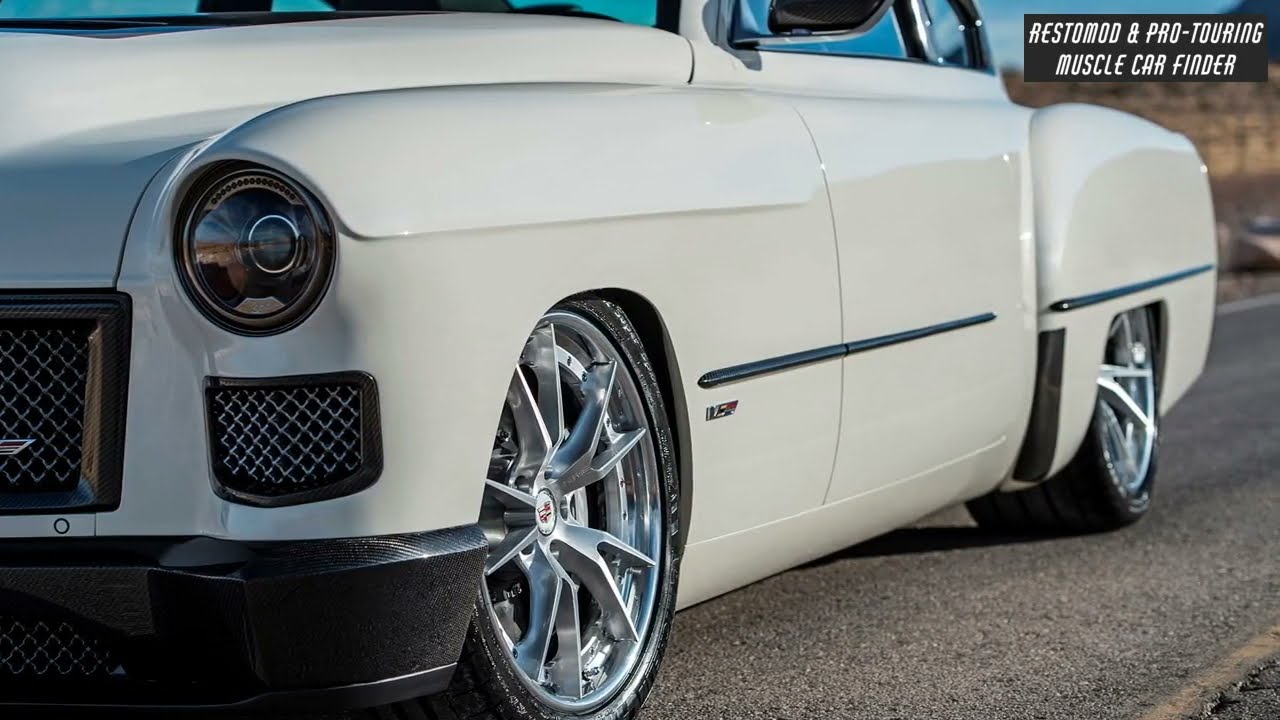 This Restomod Cadillac Coupe is UNDENIABLY one of the SWEETEST looking rides out there!
