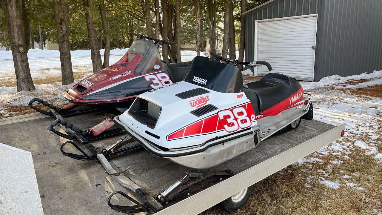 Тестирование гоночного мотоцикла Yamaha Enticer для соревнований на озере!