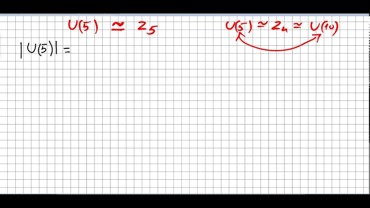 Group Theory 60, more exercises on isomorphisms - YouTube