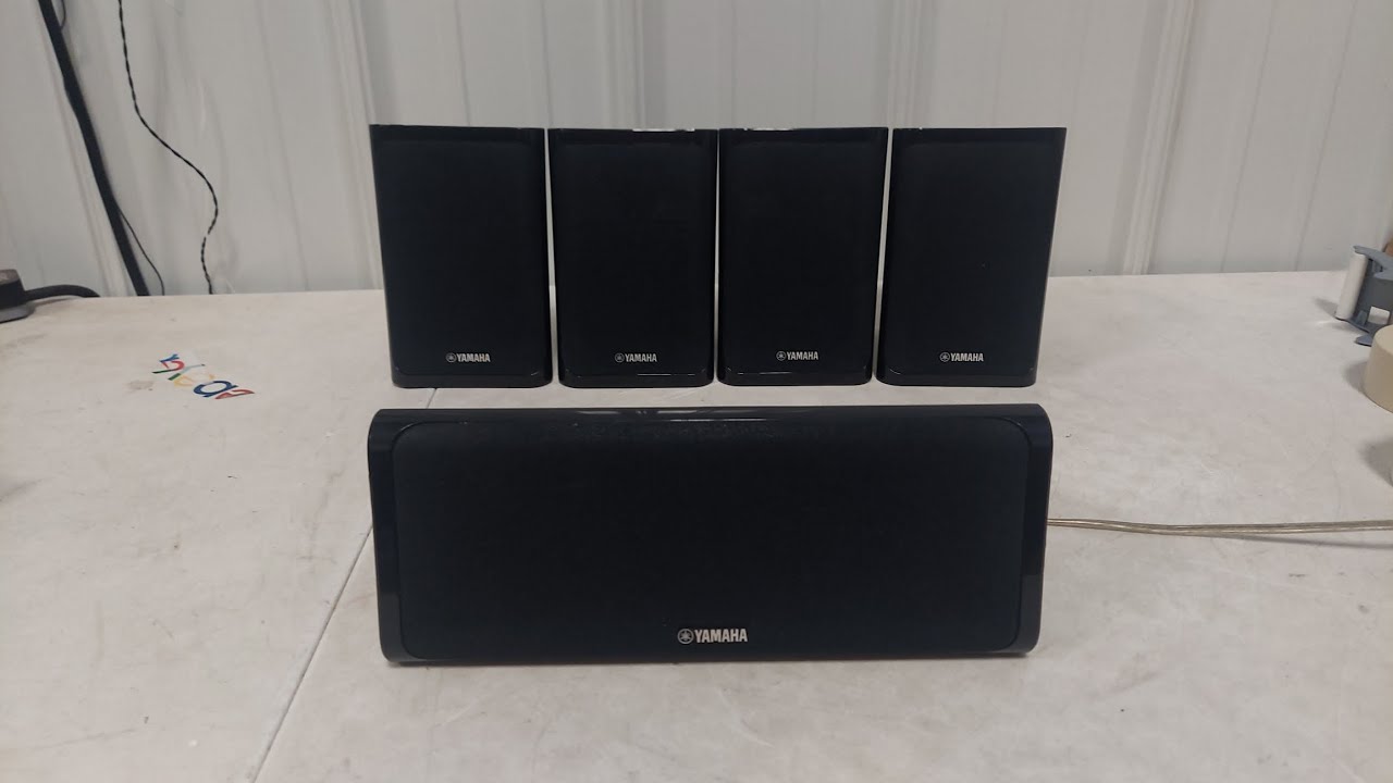YAMAHA Home Theater Surround Stereo Sound Speakers set NS-B40 & NS