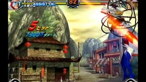 Tatsunoko VS Capcom - Ken the Eagle & Morrigan - Arcade Mode (Part 2 of 3)