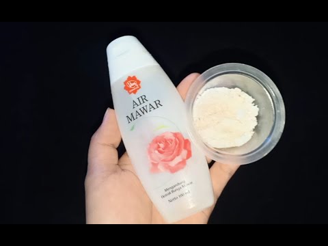 Cara Cepat Menghilangkan Flek Hitam Menggunakan Viva Air Mawar Dan Garam 