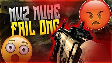 MW2 NUKE FAIL! *EXTREME RAGE* OMG WTF