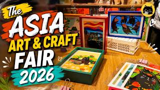 The Asia Art & Craft Fair 2026 | Amazing Handmade Art, Local Artists & Creative Market! | Ahmiao Tv