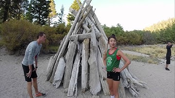 Alexi Pappas and Koen Naert Run Mammoth Lakes