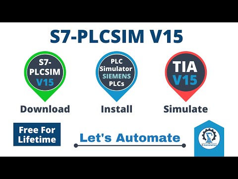 Download PLCSIM V15 | How to Simulate PLC in TIA Portal | PLC Simulator  | S7-PLCSIM V15 | TIA V15