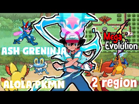 Top 5 Pokemon Completed GBA Rom English Ash-Greninja, Mega Evolution, Gen  7, Fairy Type Alola Forms!