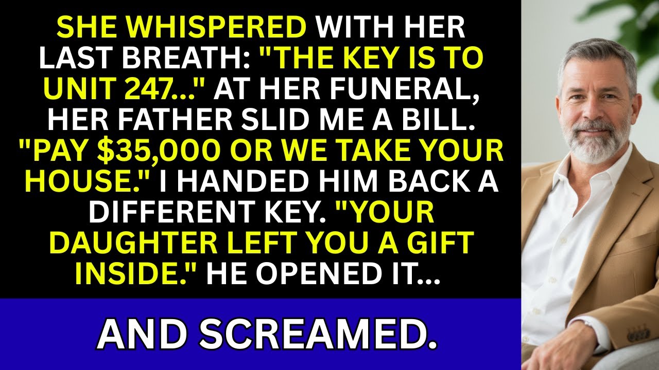 My Wife Died Whispering 'Unit 247.' At Her Funeral, I Used It To Destroy Her Parents.