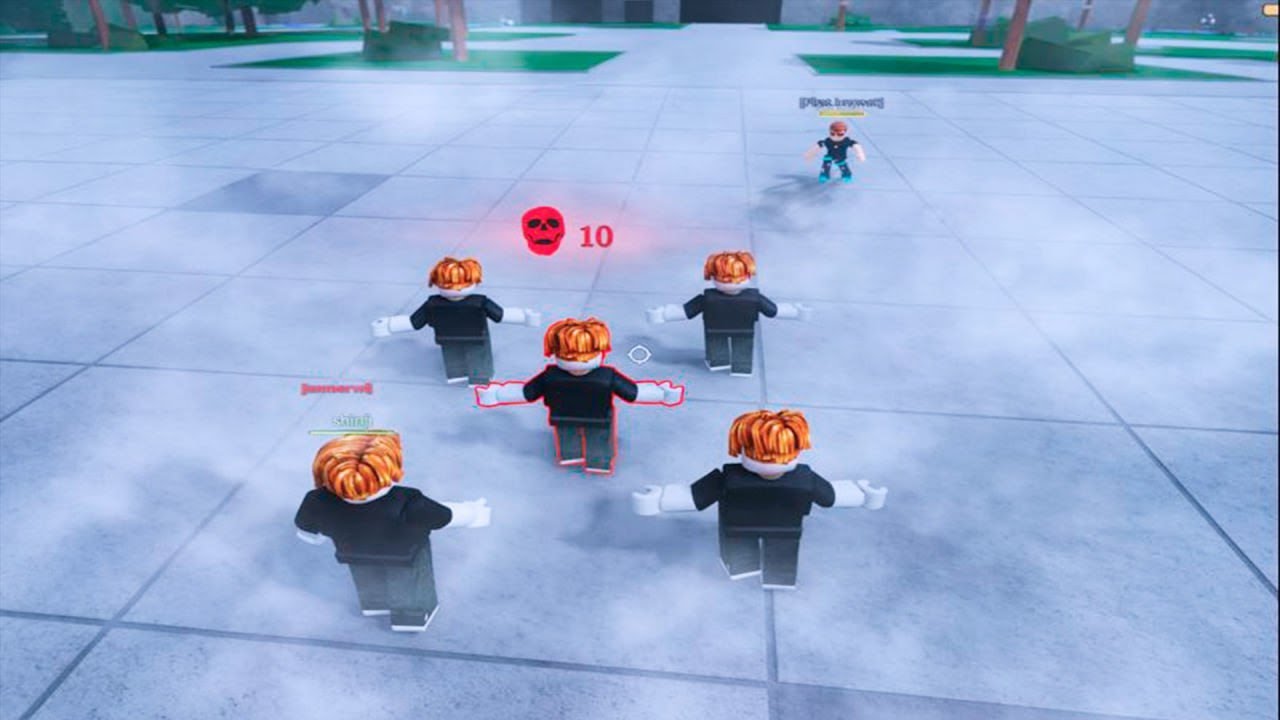 Шесть клонов окружили его… Один ход положил конец битве 😳🔥 | ROBLOX