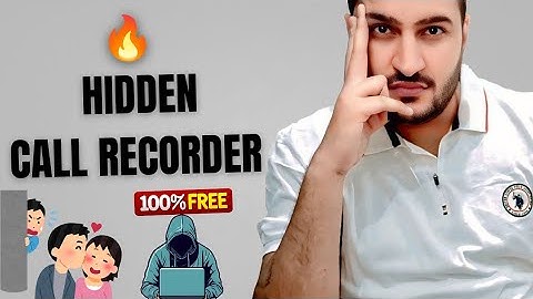 Hidden Call Recorder for Android 📞 | बिना पता चले कॉल रिकॉर्ड करो 2025 Trick 🔥