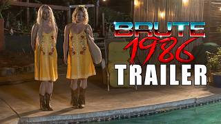 'BRUTE 1986' Official Trailer (2026) | 80s Slasher Horror | Bill Kaulitz, Lew Temple | Marcel Walz