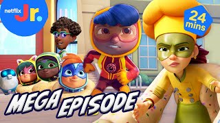 Battling The Bad Baker Bandit Action Pack Mega Episode Netflix Jr
