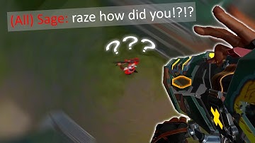 AGGRESSIVE Raze Plays in Valorant