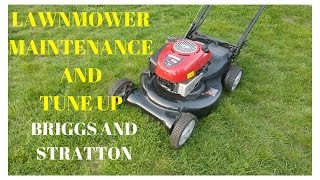 Lawnmower Maintenance and Tune Up - Briggs and Stratton Lawnmower