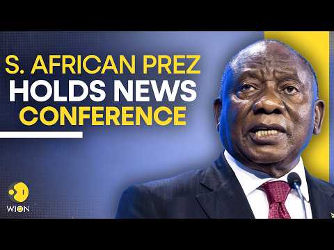 LIVE: South African President Ramaphosa Holds News Conference I BRICS Summit I WION Live
