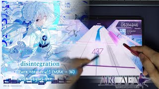 [ Arcaea ] disintegration (Eternal 9+)  Pure Memory (MAX - 47)