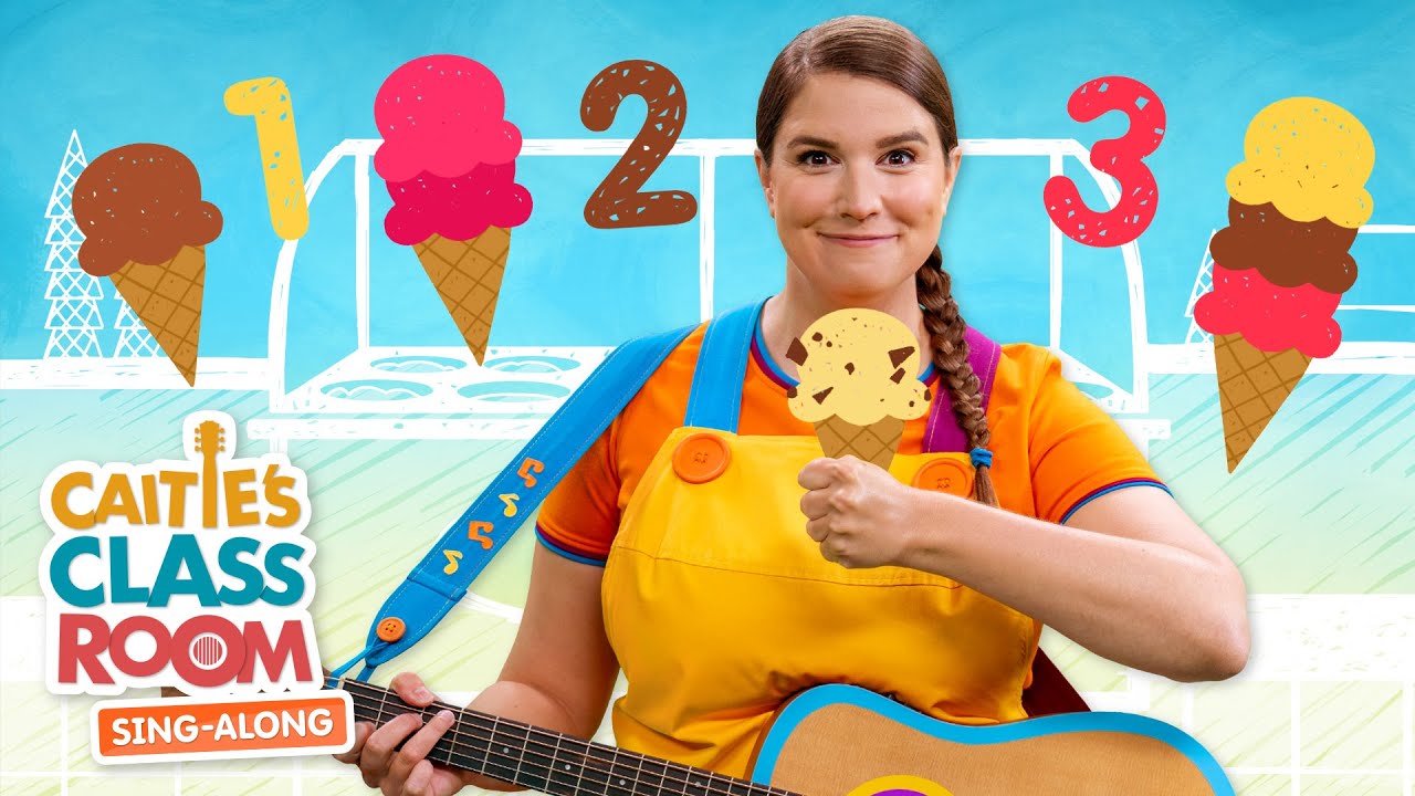 Ice Cream Song | Caitie's Classroom Sing-Along | Song Single Ice Cream Song | Caitie's Classroom Sing-Along | Song Single