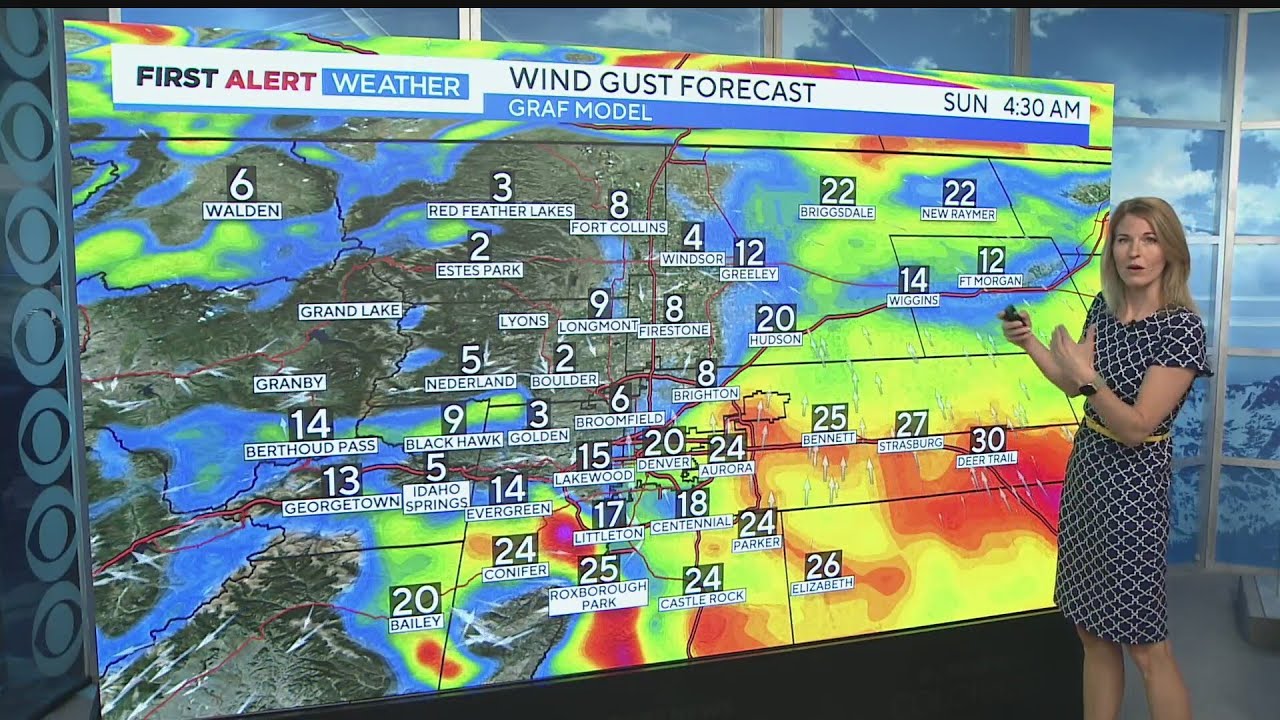 Stray Shower Saturday, Turning Windy Sunday - YouTube