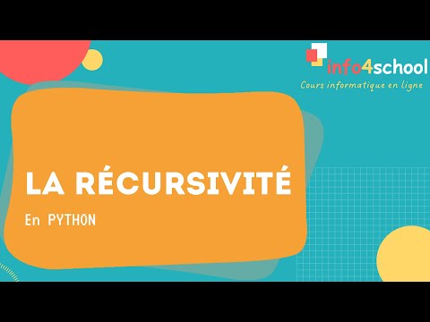 La récursivité en 2 mn