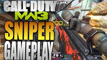 Nine Lives - Sniper FFA Gameplay on Seatown - Modern Warfare 3 Multiplayer Gameplay (MW3)