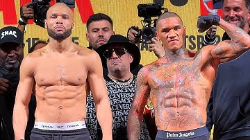 HEATED - Chris Eubank Jr vs Conor Benn 2 FULL Weigh In & Face Off Video