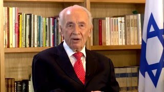 Shimon Peres wishes Happy New Year