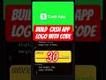 Leyt's code &amp; Build the Cash App Logo with HTML &amp; CSS in 30 Seconds 💚 #coding #cashapp #cashapplogo