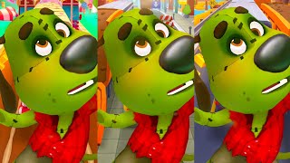 Talking Tom Gold Run 🐈 - Zombie Ben Vs Zombie Ben Vs Zombie Ben Funny Fails screenshot 4