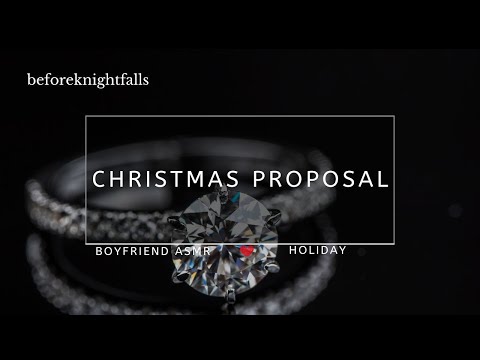ASMR: christmas proposal