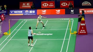 【60FPS】Lee Zii Jia vs Chou Tien Chen | Sudirman Cup 2023