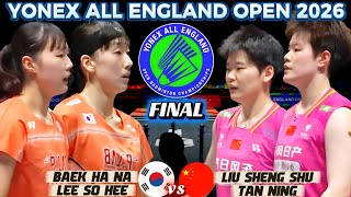 [WD - FINAL] Baek/Lee (KOR) vs Liu/Tan (MAS) | Badminton AE 2026