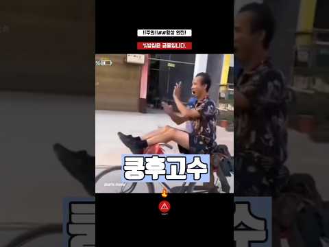 중국의 흔한👊 쿵후고수들..