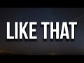 Future, Metro Boomin - Like That (Lyrics) Ft. Kendrick Lamar