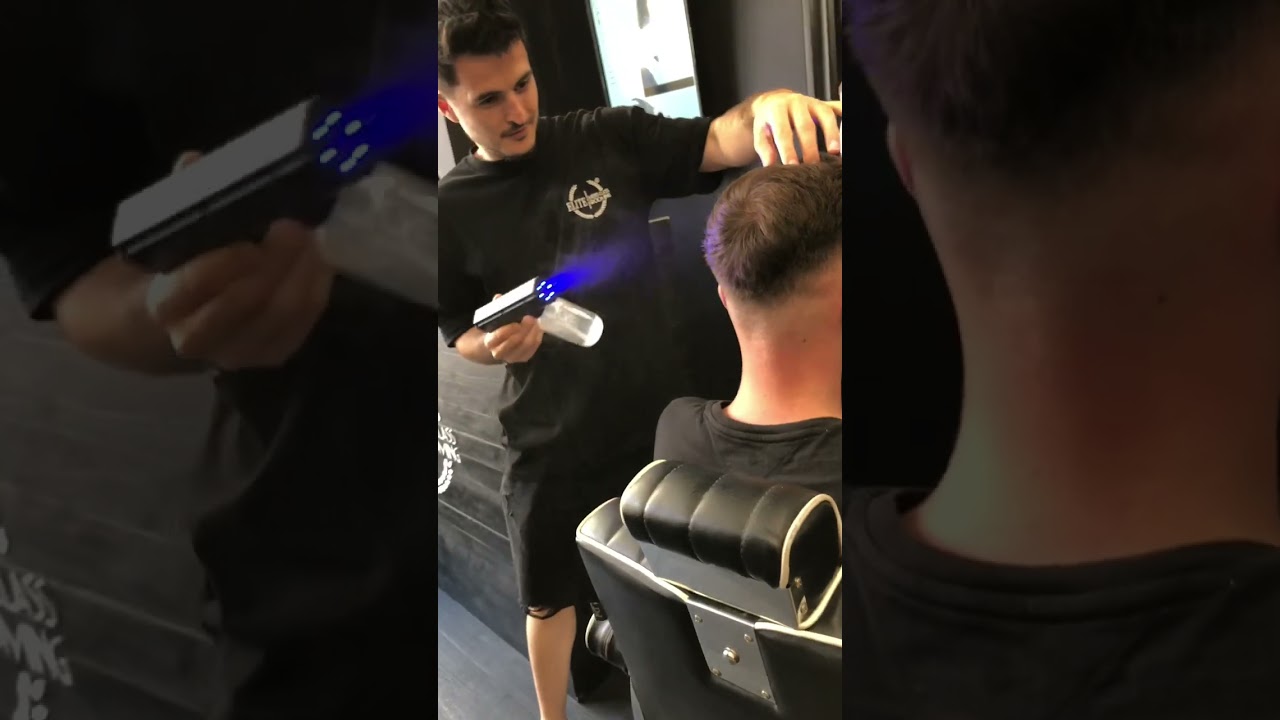 How to get a clean Fade | Sterilizing the fading area 