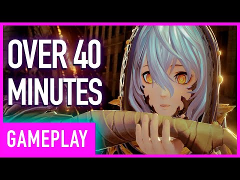 First 45 Minutes Of Code Vein: Dungeon And Boss Battle