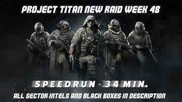 Ghost Recon Breakpoint Raid WEEK 48 SPEEDRUN +  INTEL & BLACK BOXES IN THE DESCRIPTION