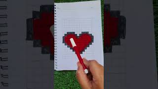 Pixel art for beginners 🥰☺️#cute#drawing#reel