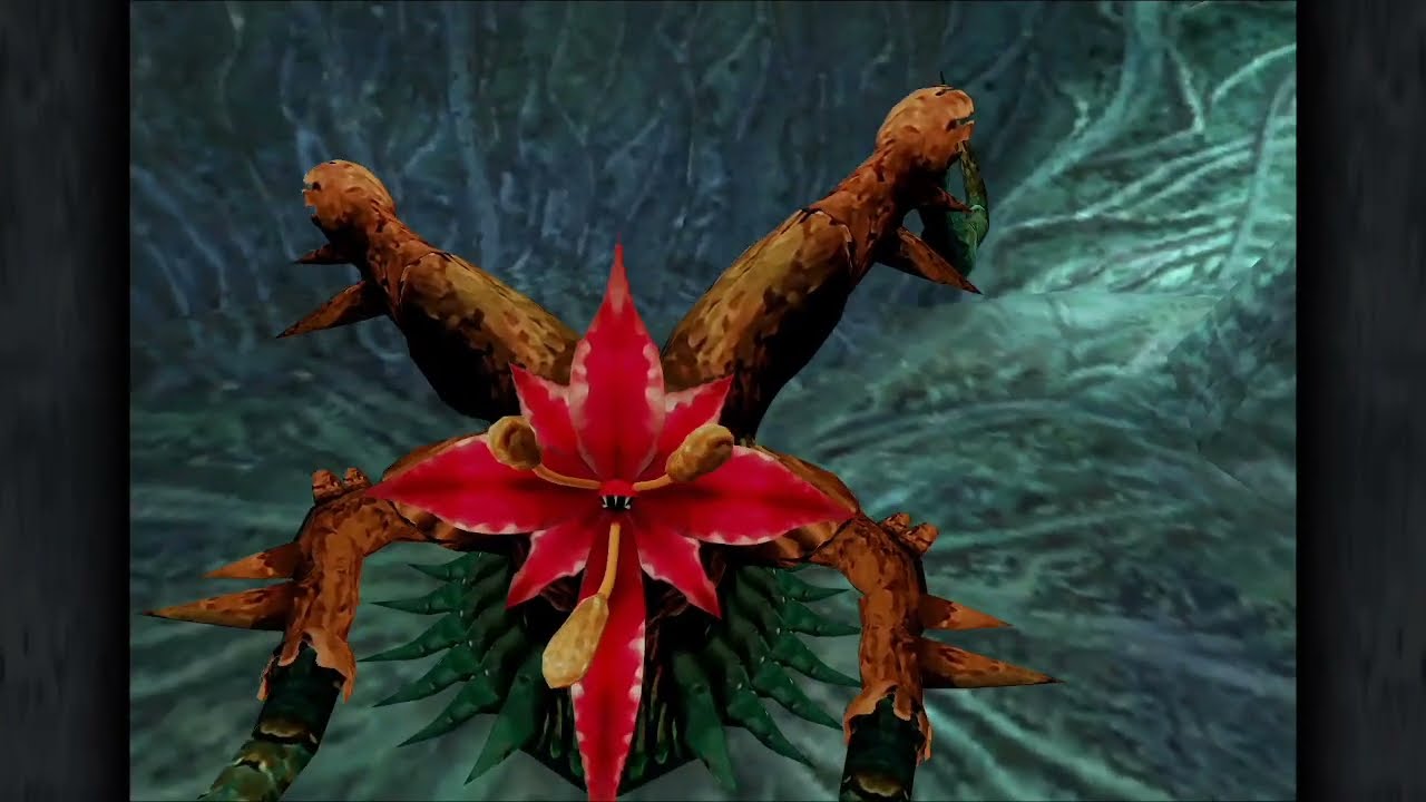 Final Fantasy IX (PS4) - The Evil Forest - Plant Brain boss battle
