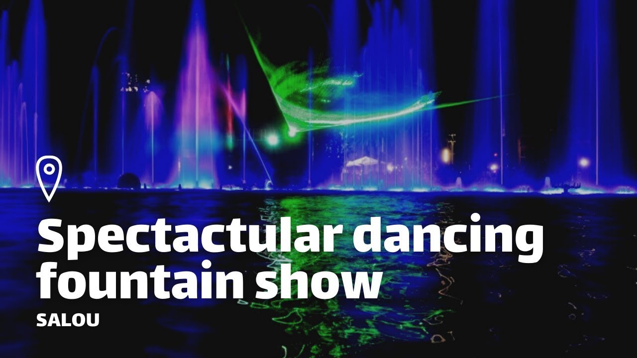 Spectacular dancing fountain show Salou YouTube