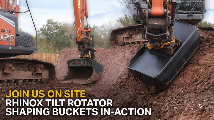 JOIN US ON SITE - Rhinox Shaping Bucket In-Action (& our BEST features!)