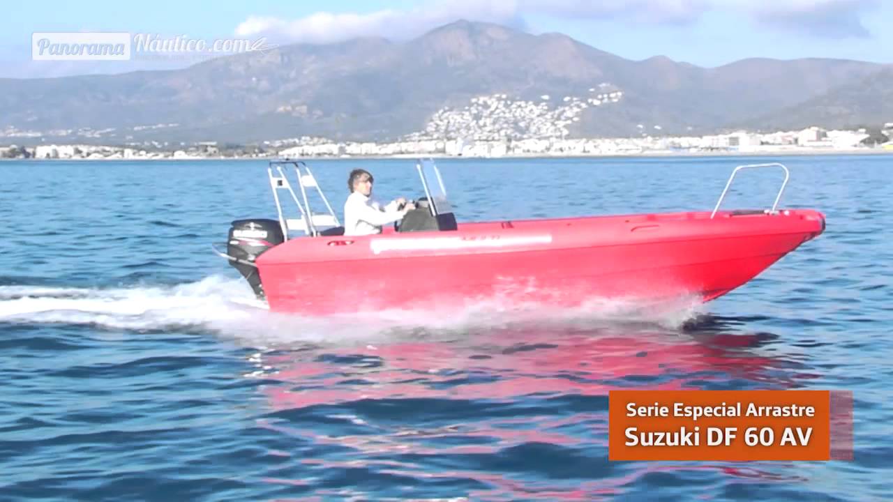 Pioner Multi con fueraborda ESPECIAL ARRASTRE Suzuki DF60 AV