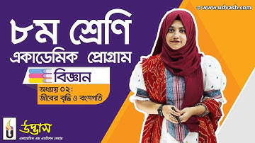 Class 8 Academic Program | Science | Growth and Heredity of Living Organism | জীবের বৃদ্ধি ও বংশগতি