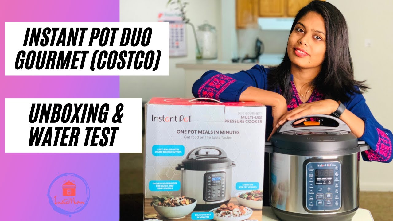 Getting Started with your Instant Pot Gourmet 6qt from Costco