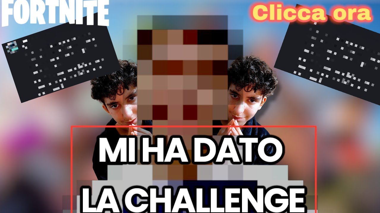 Un Content Creator FAMOSO mi ha dato una challenge su Fortnite. ( È STATO EPICO )