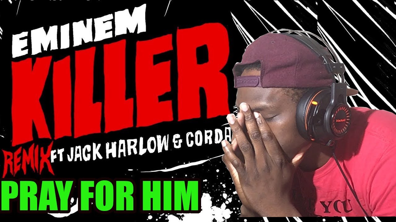 REACTOR DEAD!!! CAUSE OF DEATH.....EMINEM'S BARS!! EMINEM - KILLER (REMIX) FT. JACK HARLOW & CORDAE