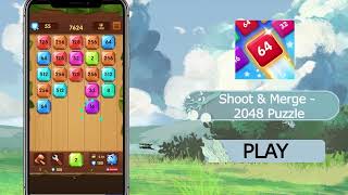 "Shoot & Merge" is a brand new merge ∞ numbers game! screenshot 5