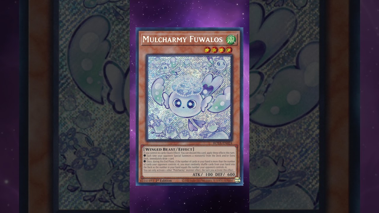 Yu-Gi-Oh! Mulcharmy Fuwalos is actually.... fine  