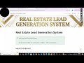Real Estate Lead Generation System | Realtor CRM Notion Template BUY PYHIP LINK IN DES